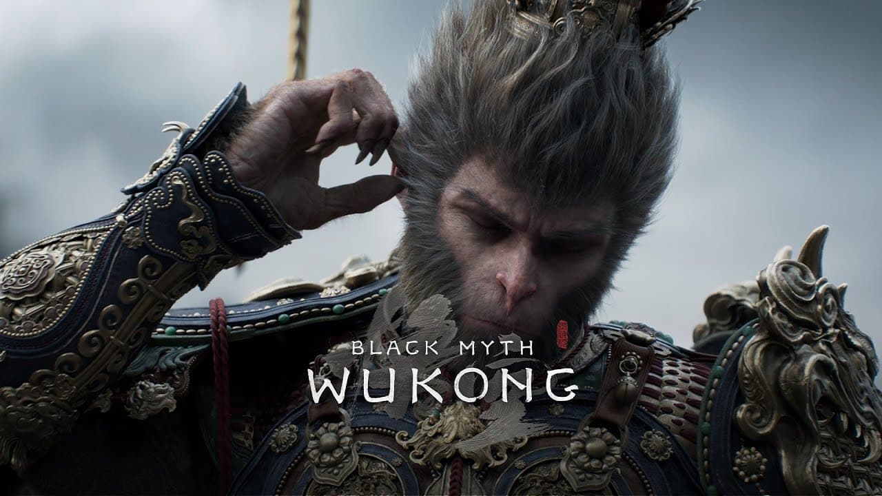 Black Myth: Wukong's Monkey King character in ornate armour