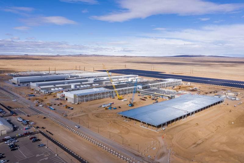Meta's Los Lunas data centre under construction