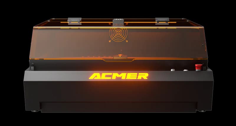 Acmer P3 enclosed desktop laser engraver and cutter