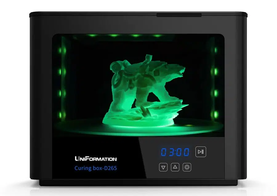 Uniformation curing box
