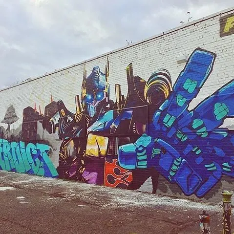 Graffiti in Salford