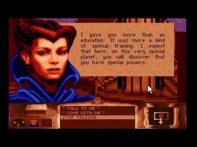 Dune game artwork from the Cryo Interactive era