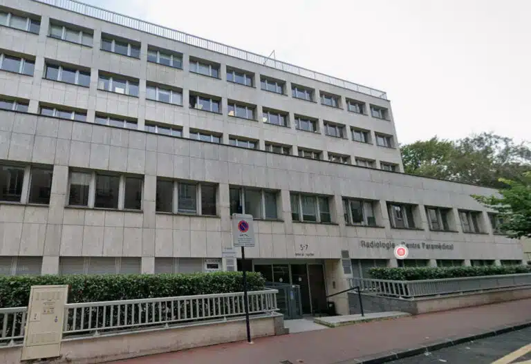 The former Ére Informatique commercial building in Paris
