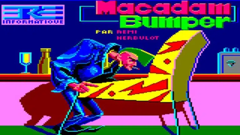 Macadam Bumper pinball game screenshot
