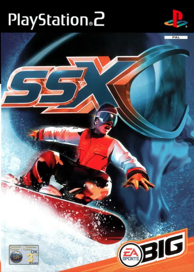 European PlayStation 2 cover artwork for SSX