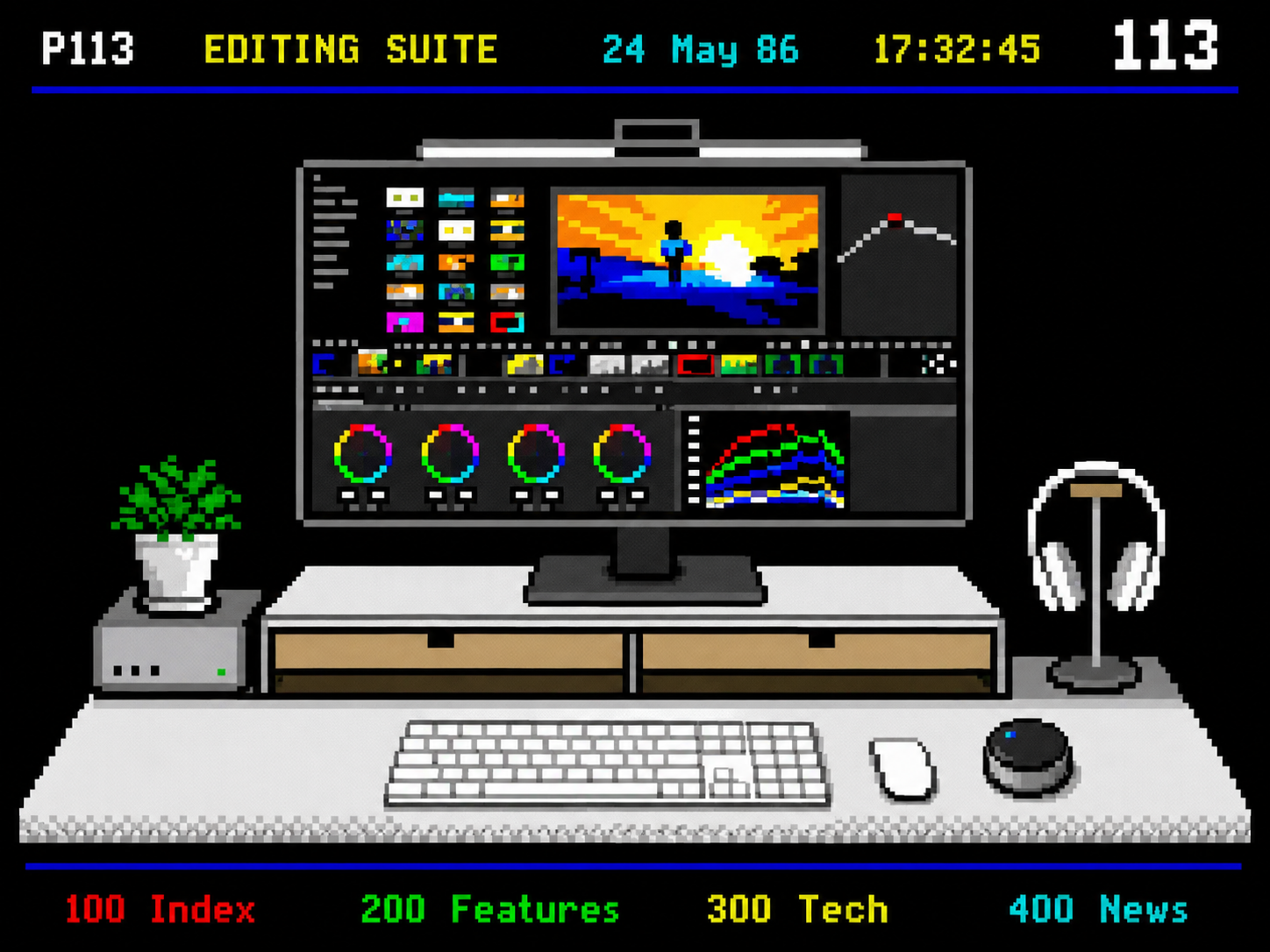 Pablonet-style pixel artwork for The BenQ ScreenBar Halo 2 has added something to my gaming space that I never expected