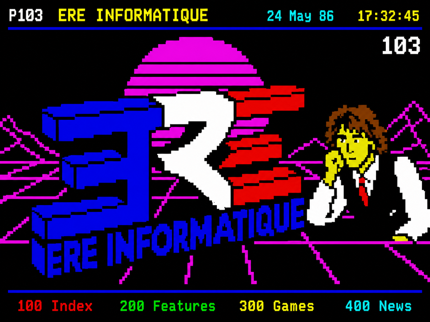 Pablonet-style pixel artwork for The companies that made gaming what it is today: Ére Informatique and it’s ‘French Touch’