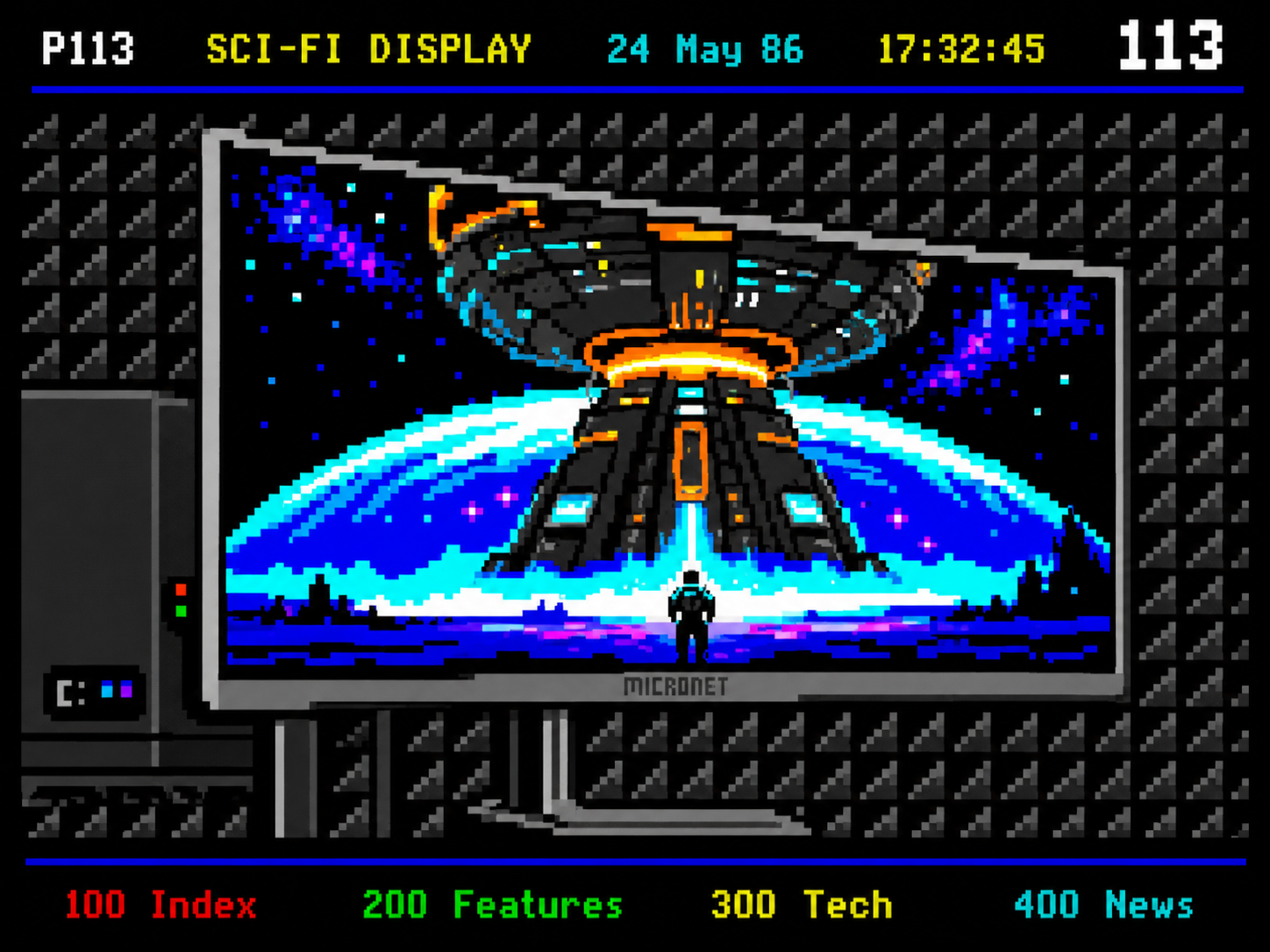 Pablonet-style pixel artwork for It’s time to switch to ultrawide gaming for a new outlook on your games, so we check out this 32:9 monster from Innocn