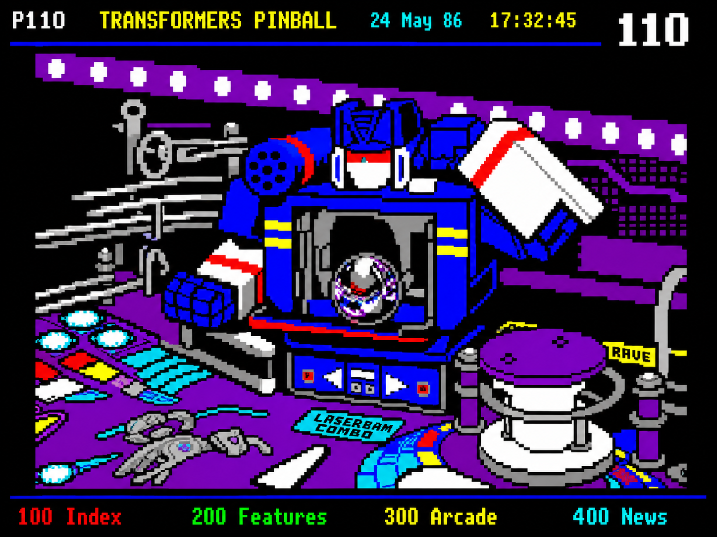 Pablonet-style pixel artwork for Exclusive interview: More than meets the eye: How Stern built its new Transformers pinball machine