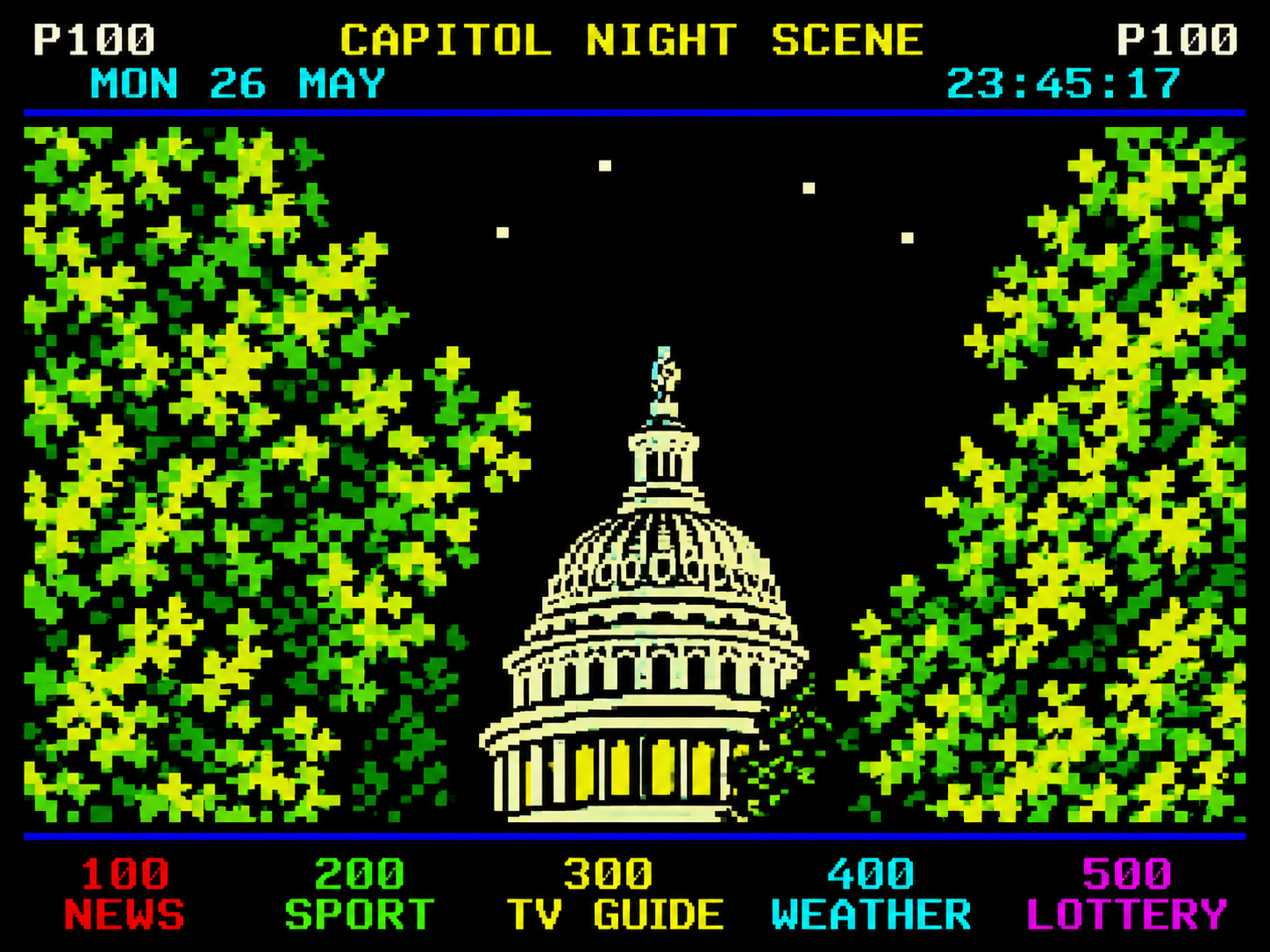 Pablonet-style pixel artwork for UFO sightings over Washington – is our smart tech tricking us more than ever or are “they” really here?