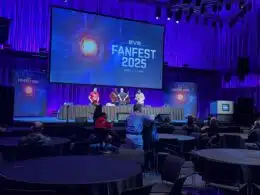 EVE Fanfest attendees and presentation