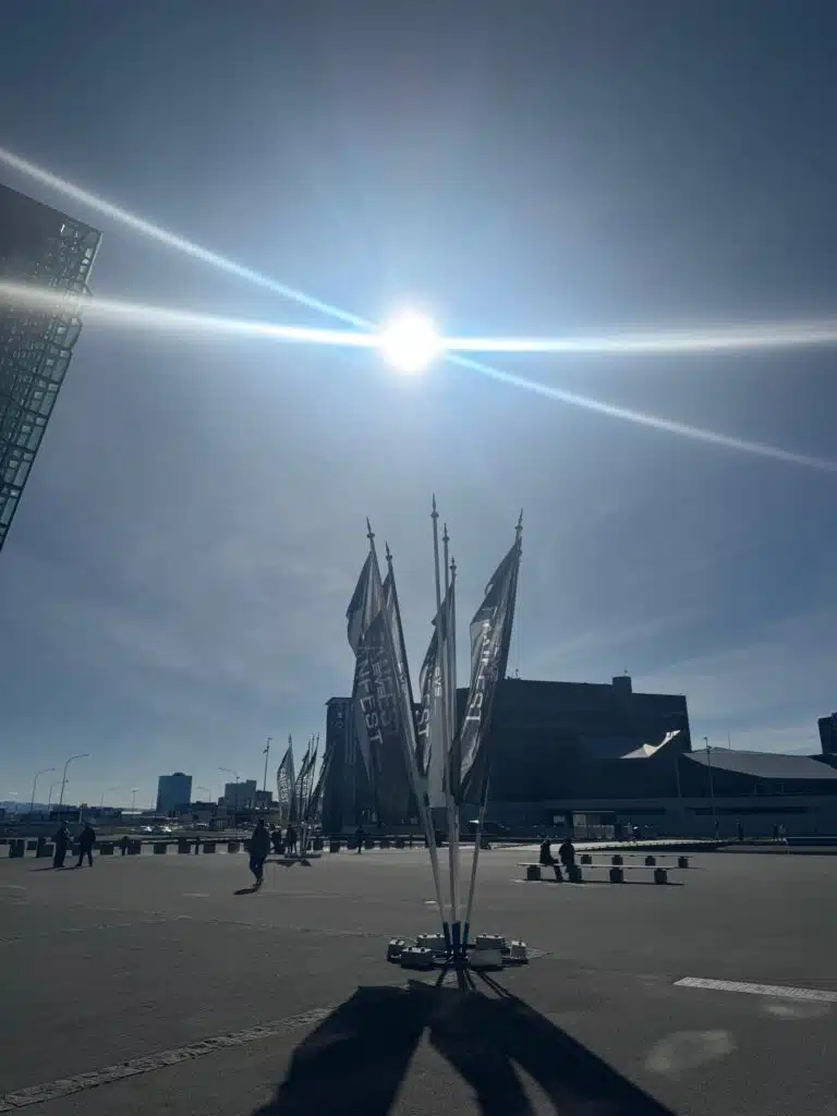 EVE Fanfest staging inside Harpa Concert Hall