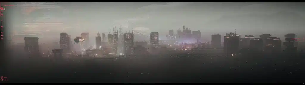 Distopika filling the 32:9 INNOCN display